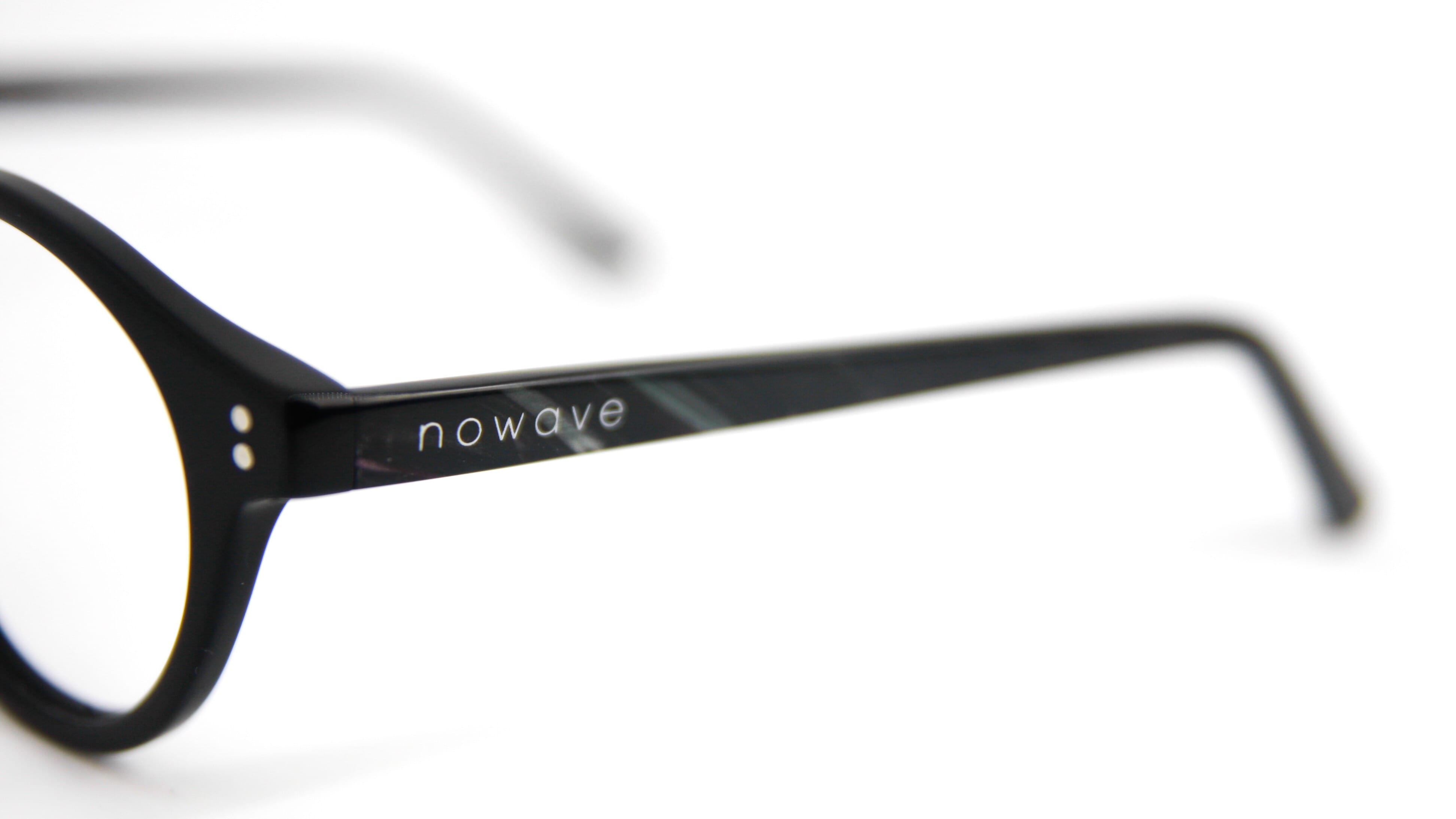 Occhiali da lettura luce blu montatura pantos neri leggeri nowave