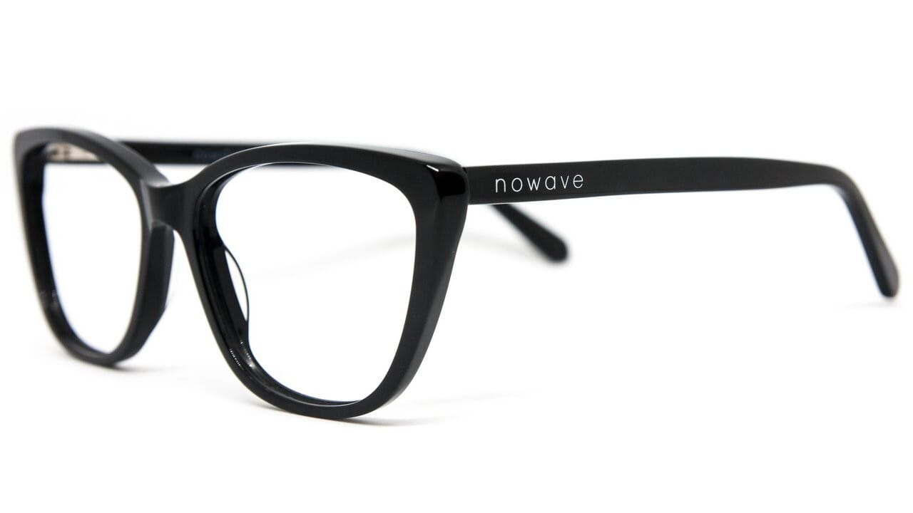 Occhiali luce blu montatura donna squadrata cat nera